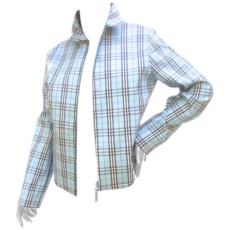 burberry blue green plaid jacket|Burberry jacket cost.